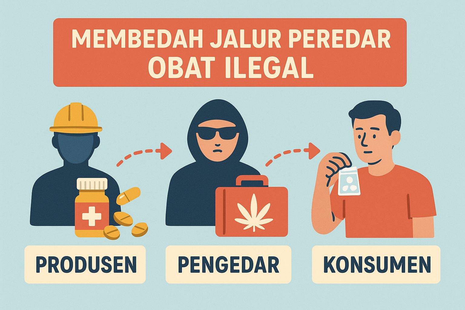 Membedah jalur peredaran